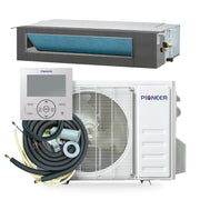 Pioneer® Quantum Ultra™ 17,000 BTU 20 SEER2 230V Ceiling Concealed Ducted Mini-Split Air Conditioner Inverter Heat Pump Full Set