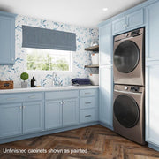 27 in. W x 24 in. D x 34.5 in. H Assembled Base Kitchen Cabinet in Unfinished with Recessed Panel