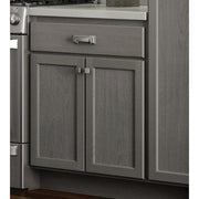 27 in. W x 24 in. D x 34.5 in. H Assembled Base Kitchen Cabinet in Unfinished with Recessed Panel