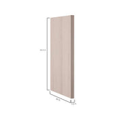 24 in. W x 34.5 in. H Dishwasher End Panel in Unfinished Beech