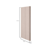 24 in. W x 34.5 in. H Dishwasher End Panel in Unfinished Beech