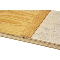 Solid Hardwood Unfinished 0.28 in. T x 2 in. W x 78 in. L T-Molding