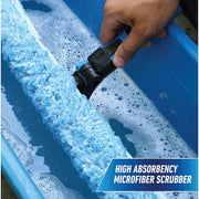 ProFlex 2-in-1 18 in. Window Cleaner Squeegee and  Scrubber Combi