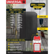 Premium Gas Grill Cover for Small Spaces