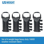 Economy Fillable Canopy Weight Bags (4-Pack)
