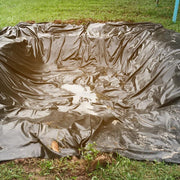 Pond Liner 15 ft. x 20 ft. Pond 45 Mil Thickness Pliable EPDM Material for Water Features, Black