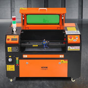 50-Watt CO2 Laser Engraver 12 x 20 in. 19.7 IPS Laser Cutter Machine with 2-Way Pass Air Assist for Wood Acrylic Fabric