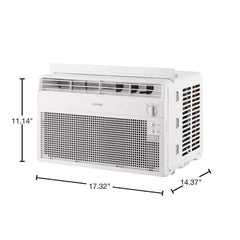 5,000 BTU 115-Volt Window Air Conditioner for 150 sq. ft Rooms with Dehumidifier in White