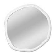 Calantha 24 in. W x 24 in. H Lantha Small Wall Mirror - White