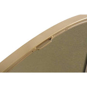 Timeless Home 24 in. W x 24 in. H x Contemporary Metal Framed Round Brass Mirror