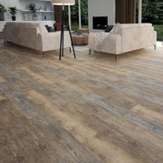 Walton Oak 22 MIL x 7.1 in. W x 48 in. L Click Lock Waterproof Luxury Vinyl Plank Flooring (18.7 sqft/Case)