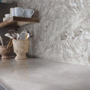 Universal White and Gray 3 MIL x 12 in. L x 24 in. W Peel and Stick Water Resistant Vinyl Tile Flooring (30.2 sqft/case)