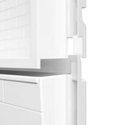 Bootzcast 30 in. x 60 in. x 74.5 in. Standard Fit Alcove Bath and Shower Kit with Right-Hand Drain in White