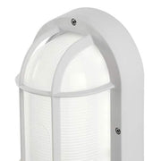 White LED Outdoor Bulkhead Light with CCT Color Switchable from 3000K, 4000K, 5000K