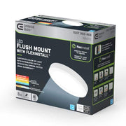 Flexinstall LED 8 in. White Disklight Recessed Ceiling Light for Home with 5CCT + DuoBright Dimming