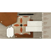 LuxeCraft White 11 in. x 12 in. x 6.35 mm Ceramic Picket Mosaic Wall Tile (0.73 sq. ft./Each)
