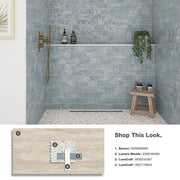 LuxeCraft White 2 in. x 8 in. Glossy Ceramic Subway Wall Tile (10.16 sq. ft./case)