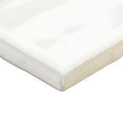 LuxeCraft White 2 in. x 8 in. Glossy Ceramic Subway Wall Tile (10.16 sq. ft./case)