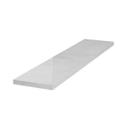 21.25 in. W Carlsber Marble Sidesplash in White