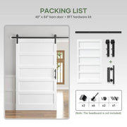 easelife Eco-Friendly Sliding Barn Door