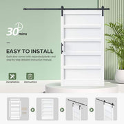 easelife Eco-Friendly Sliding Barn Door