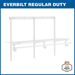 Everbilt 4ft Adjustable Closet Rod Kit