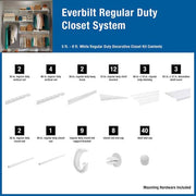 Everbilt Decorative Closet Organizer