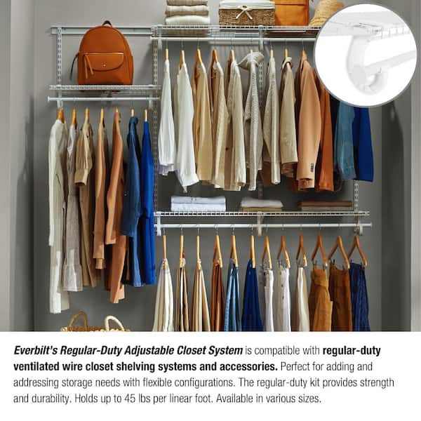 Everbilt Regular Duty Closet Organizer Kit - Thumbnail 3