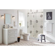 Glacier Bay 12 Inch Elongated Toilet