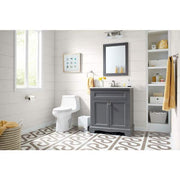 Glacier Bay 12 Inch Elongated Toilet