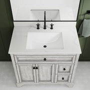 Glacier Bay White Undermount Sink