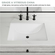 Glacier Bay White Undermount Sink
