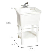 Glacier Bay All-in-One Laundry Tub