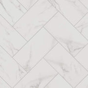 Michelangelo White 9 in. x 18 in. Glossy Ceramic Wall Tile (21.8 sq. ft./Case)