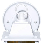 8.19 in. White Decorative Outdoor Wall Coach Lantern Light