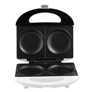 20 sq. in. White Arepa Maker Specialty Grill with 2-Slots