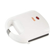 20 sq. in. White Arepa Maker Specialty Grill with 2-Slots