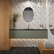 Bees Knees White 13 in. x 11.125 in. Hexagon Polished Marble Mosaic Wall and Floor Tile (1 sq. ft./Each)
