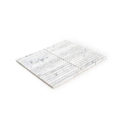Expose Venato White 11.875 in. x 12 in. Fluted Honed Marble Wall Mosaic Tile (0.989 sq. ft./Each)