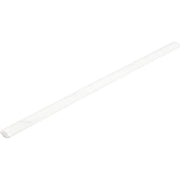 Luminess White Marble 1/2 in. x 12 in. Glossy Ceramic Jolly Tile Trim (4-Pack)