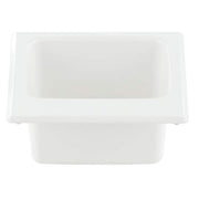 15 in. x 15 in. Fiberglass Self-Rimming Bar Sink in White