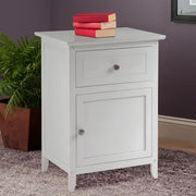 Eugene Accent Table White