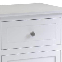 Eugene Accent Table White