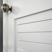 EightDoors Flat Louver White Door