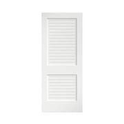 EightDoors Flat Louver White Door