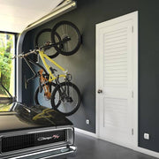 EightDoors Flat Louver White Door
