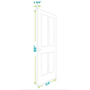 Eightdoors Classic White Solid Core Door