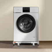 16.34 in. W Universal Laundry Pedestal Washing Machine Base White with 4 Strong Feet for Washer And Dryer