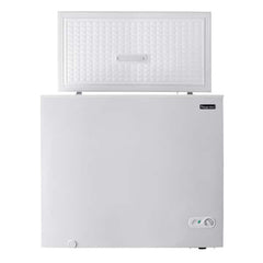 7.0 cu. ft. Manual Defrost Chest Freezer with LED Light in White Garage Ready