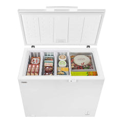 8.8 cu. ft. Hubspace Powered Manual Defrost Convertible Chest Freezer with LED Light in White